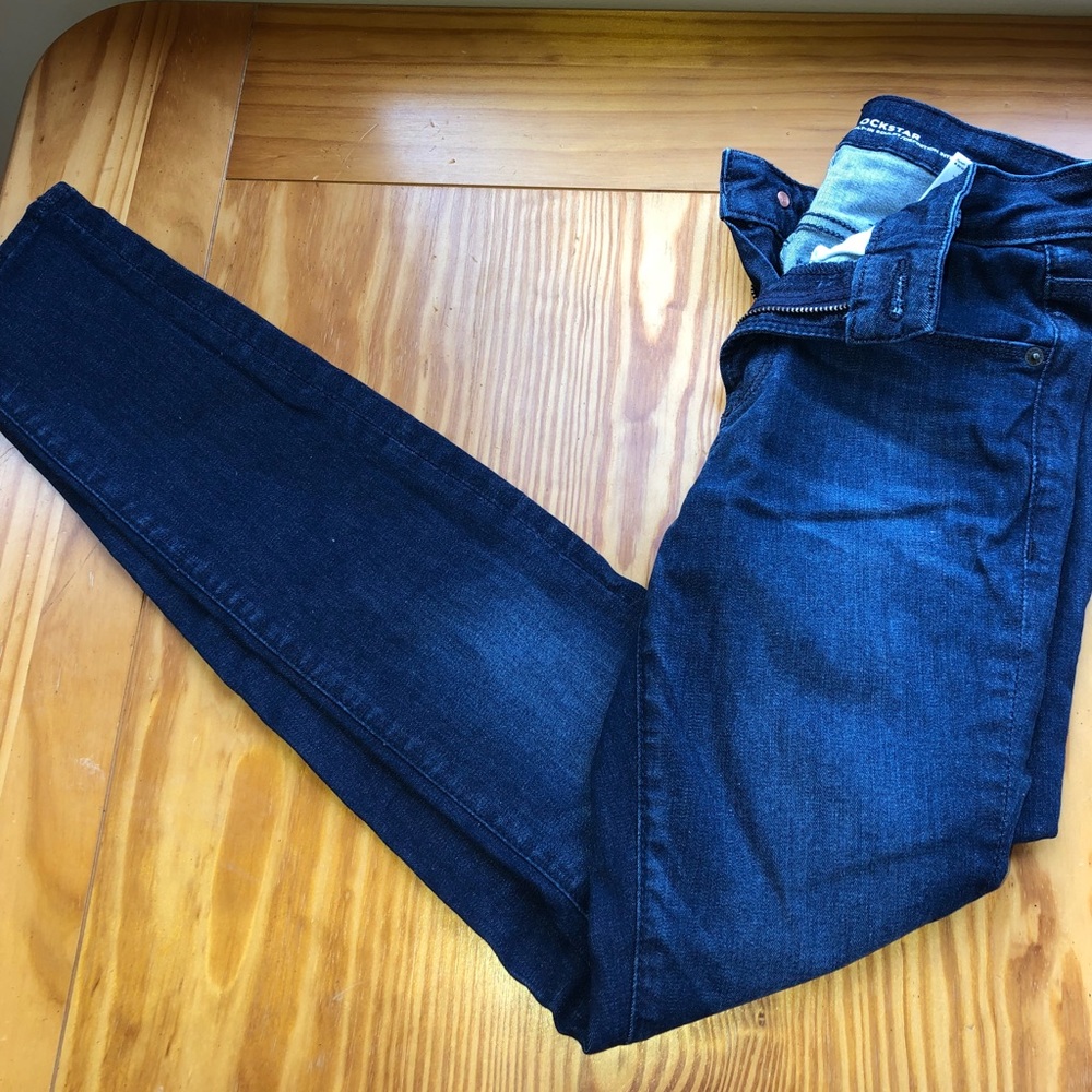 Old navy built in rockstar jeans size 0 - Picture 1 of 3